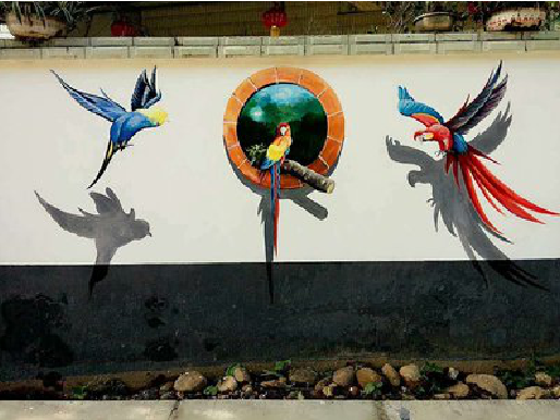 凤庆视觉错位-3D墙绘设计