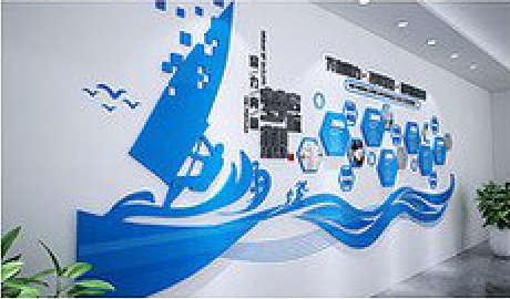 凤庆海浪主题文化墙如何设计？